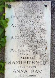 Ackermann; Kamleithner; Pav