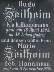 Zeitheim; Zeitheim geb. Hanamann