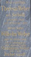 Weber; Weber geb. Seibold