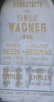Reder von Redenau; Wagner; Emmler; Voitus van Hamme geb. Hitzinger