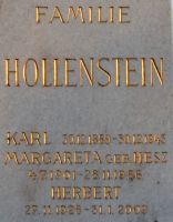 Hollenstein; Hollenstein geb. Hesz