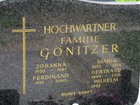 Gönitzer; Hochwartner