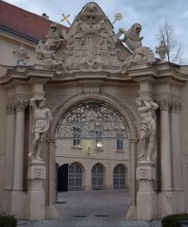 Lapidarium Domplatz Eingangstor