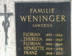 Weninger; Langegg
