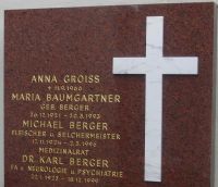 Groiss; Berger; Baumgartner geb. Berger