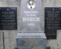 Bosch; Bosch geb. Bayer; Geiswinkler; Bosch geb. Strzygowska; Hauffen; Hauffen geb. Grohmann; Strakosch; Bosch geb. Feldmüller; Grohmann geb. Bosch; Strakosch geb. Bosch