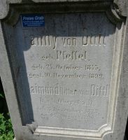 Dittel, k. u. k. Oberst i. R. Raimund Ritter von; Dittel, Fanny von, geborene Pfeffel