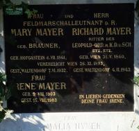 Mayer; Mayer, Mary, geborene Brauner