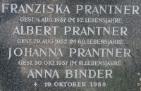 Prantner; Binder