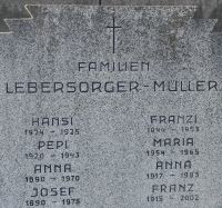 Lebersorger; Müller