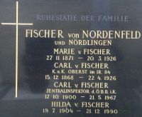 Fischer von Nordenfeld und Nördlingen; von Fischer