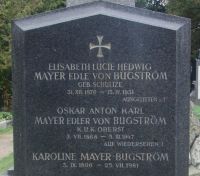 Mayer von Bugström geb. Schultze; Mayer von Bugström; Mayer-Bugström