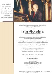 Abbrederis, Peter
