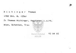 Aichinger Thomas, MagDiener