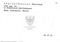 Franciscus Aberthshauser (I350738)
