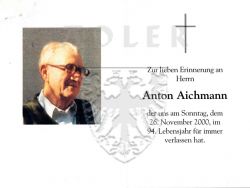 Aichmann, Anton