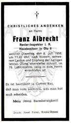 Albrecht, Franz