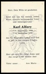 Alfery, Karl