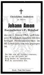 Amon, Johann