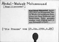 Abdel-Wahab, Mohammed
