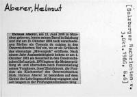 Aberer, Helmut