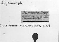 Abt, Christoph