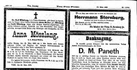 Mösslang, Anna, Dr., +1900