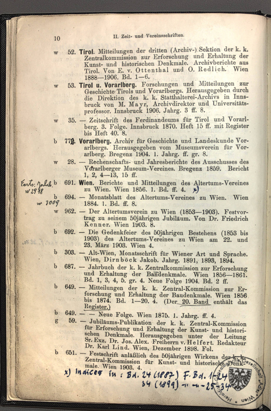 Katalog der Bibliothek 1913 / p010