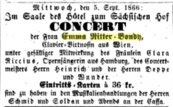Ritter-Bondy, Emma