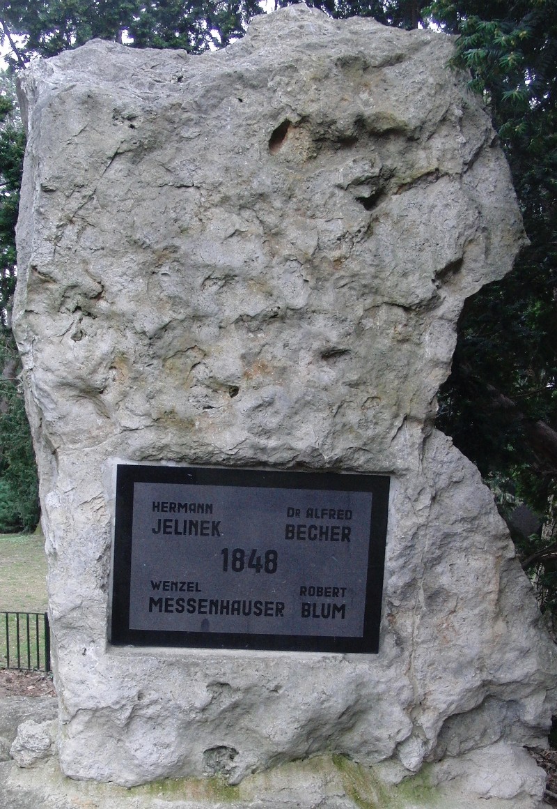 Messenhauser; Blum; Becher; Jelinek; 1848