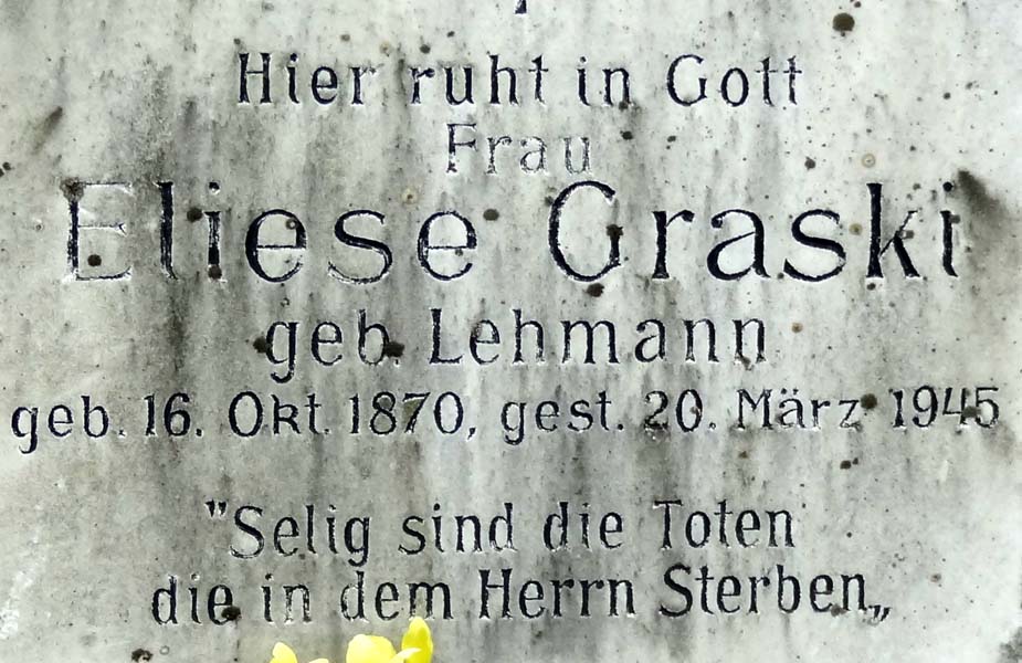 Graski geb. Lehmann