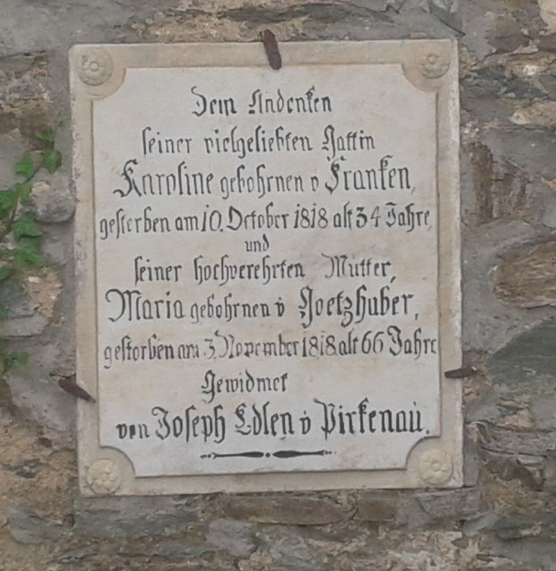 Pirkenau, von; Franken, von; Goetzhaber