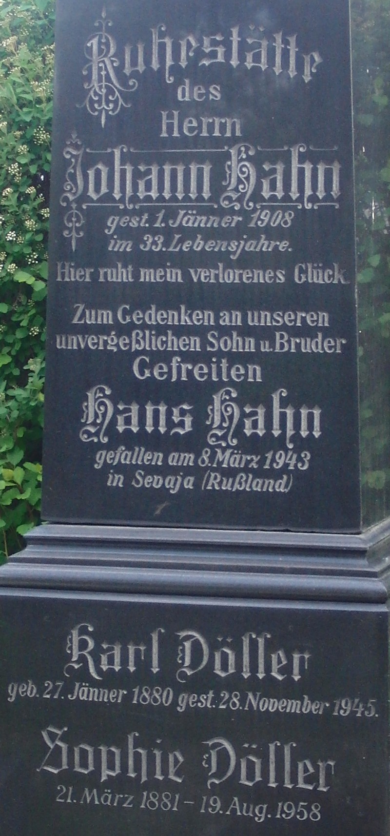 Hahn; Döller