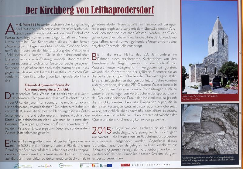 Der Kirchberg von Leithaprodersdorf