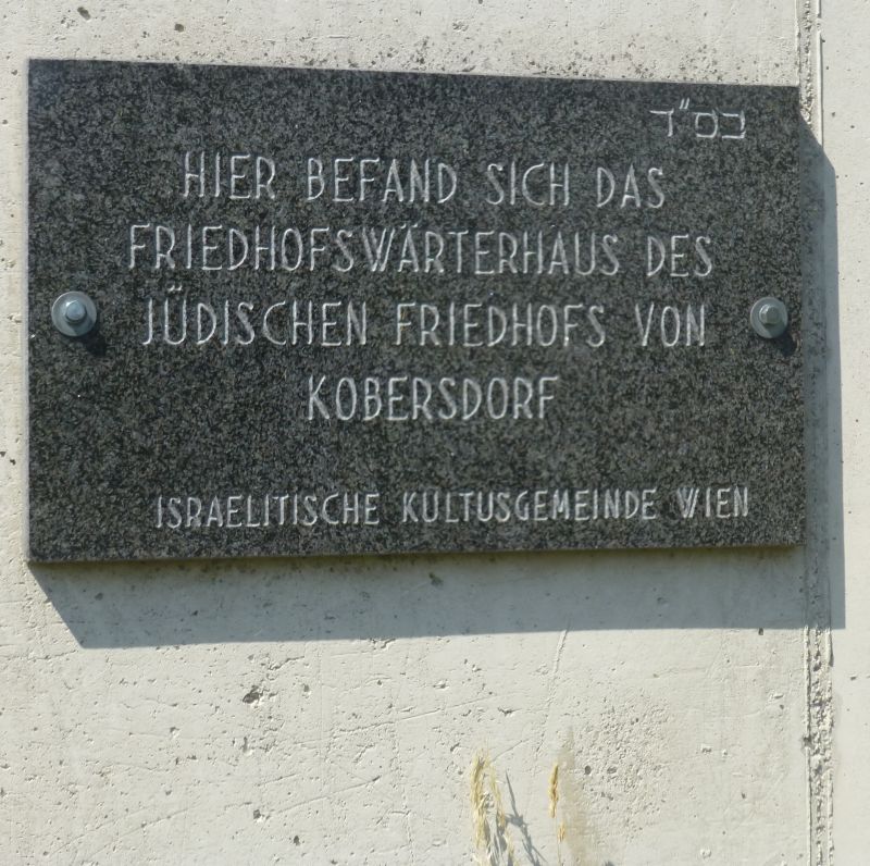 Friedhof; Information; Friedhofswärterhaus