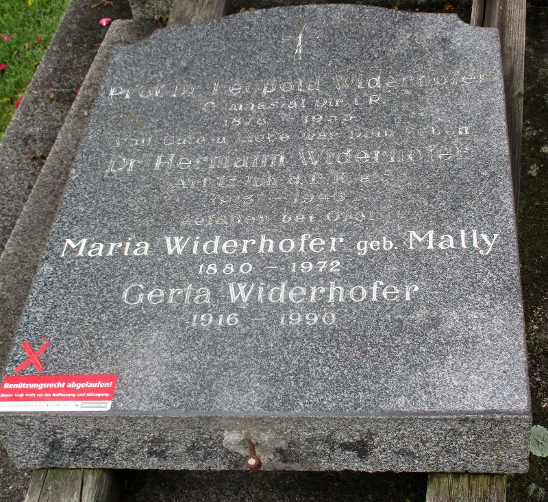 Widerhofer; Mally