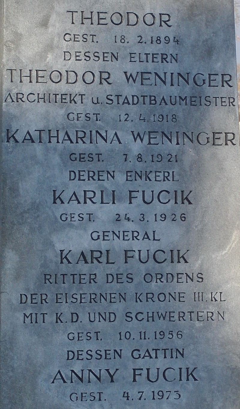Weninger; Fucik