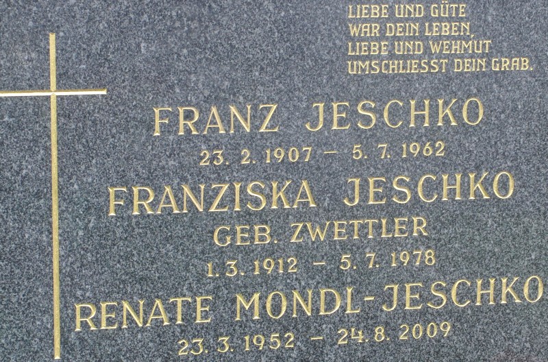 Jeschko; Jeschko geb. Zwettler; Mondl-Jeschko