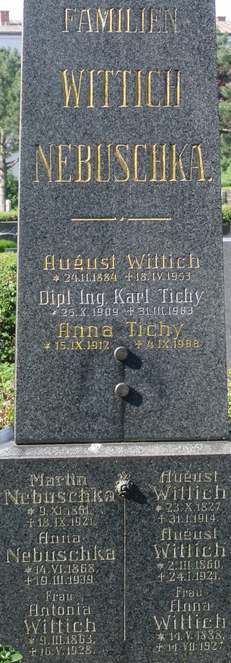 Wittich; Nebuschka; Tichy