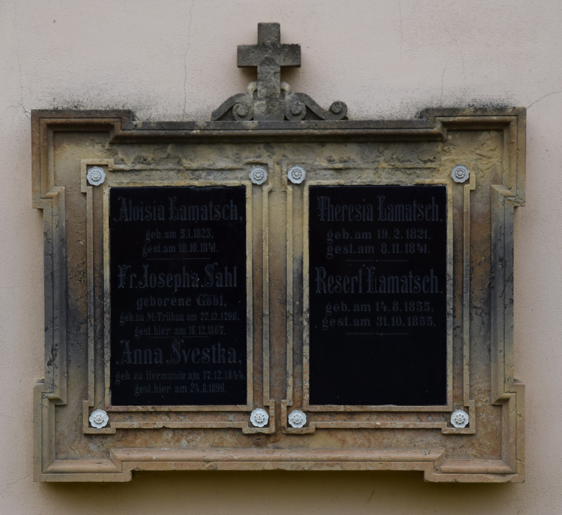 Lamatsch; Sahl geb. Göbl; Svestka