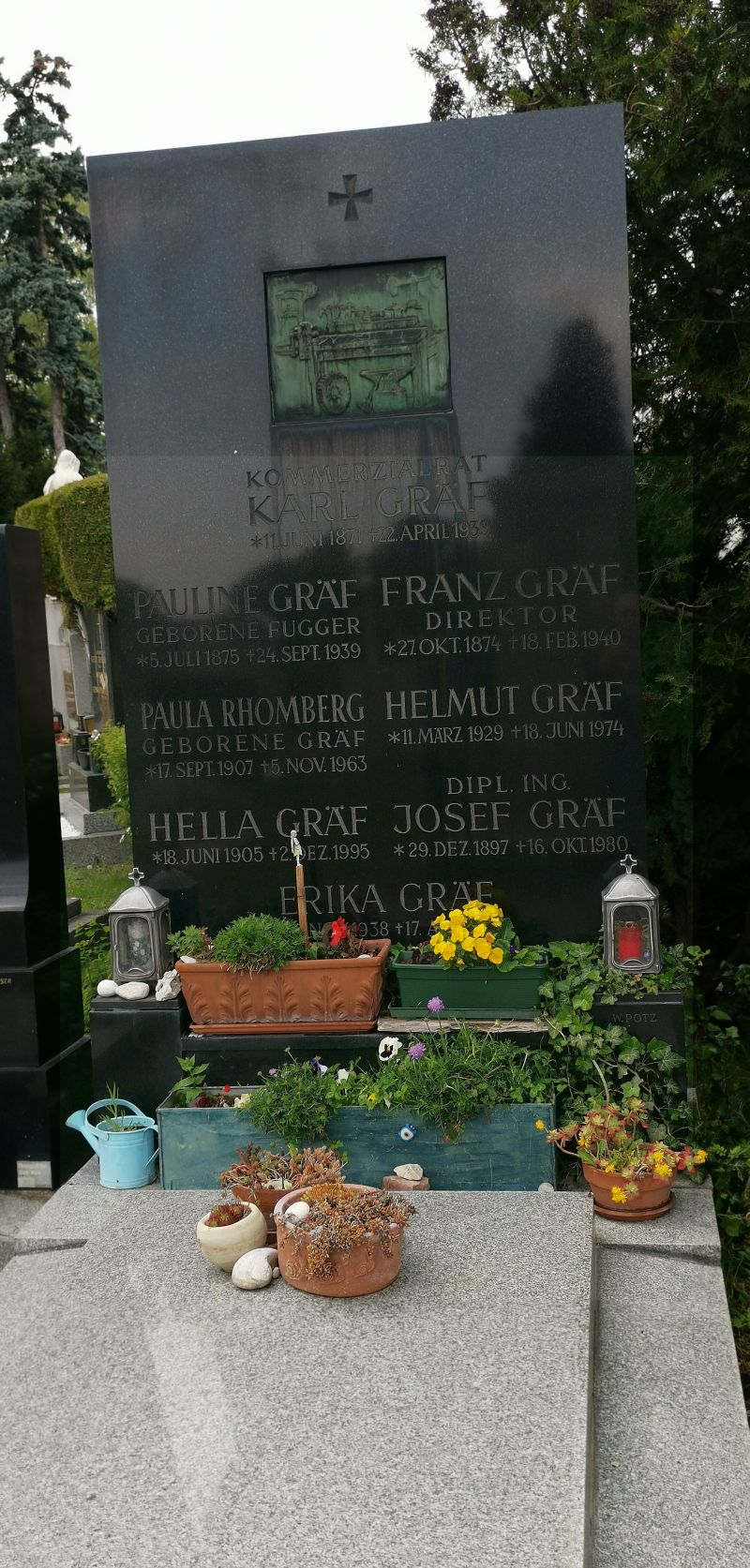 Gräf; Gräf geb. Fugger; Rhomberg geb. Gräf