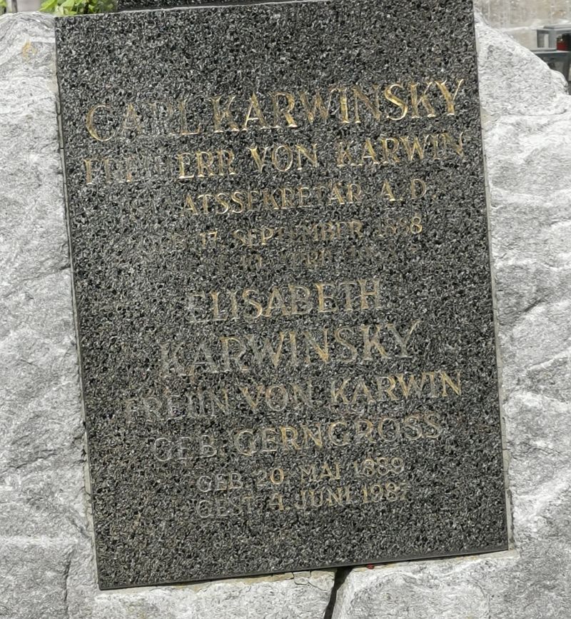 Karwinsky von Karwin; Gerngross