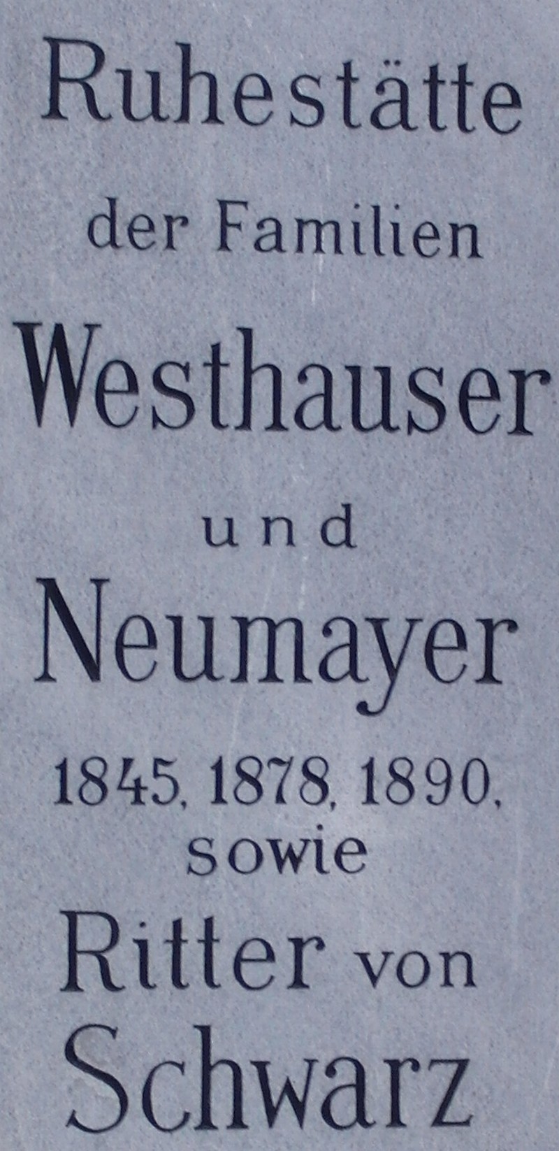 Westhauser; Neumayer; von Schwarz