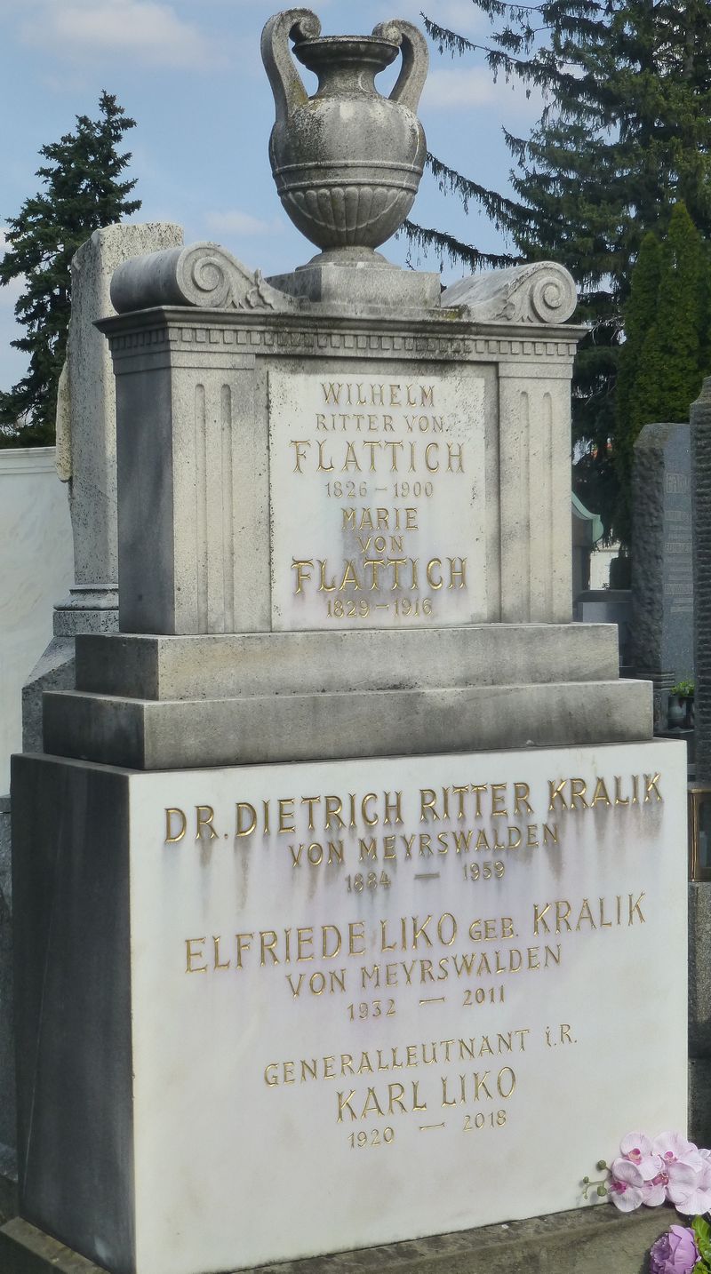 von Flattich; Kralik von Meyerswalden; Liko
