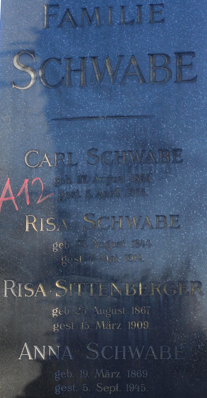 Schwabe; Sittenberger