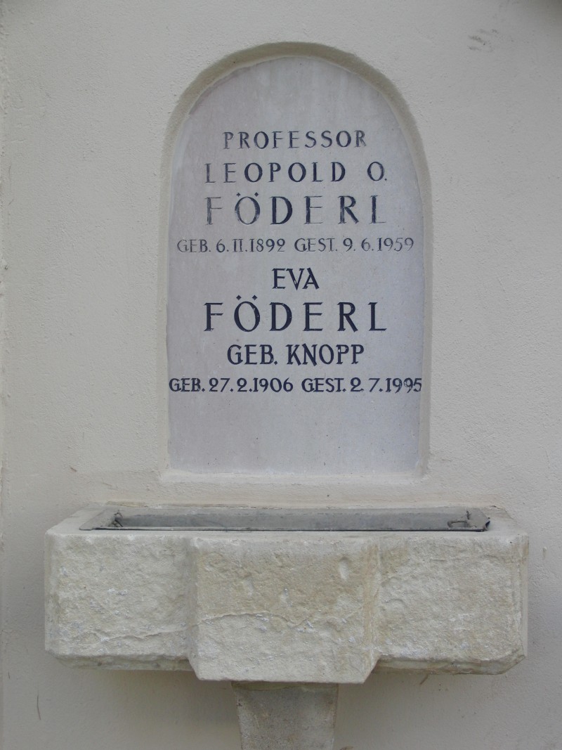Föderl; Föderl geb. Knopp