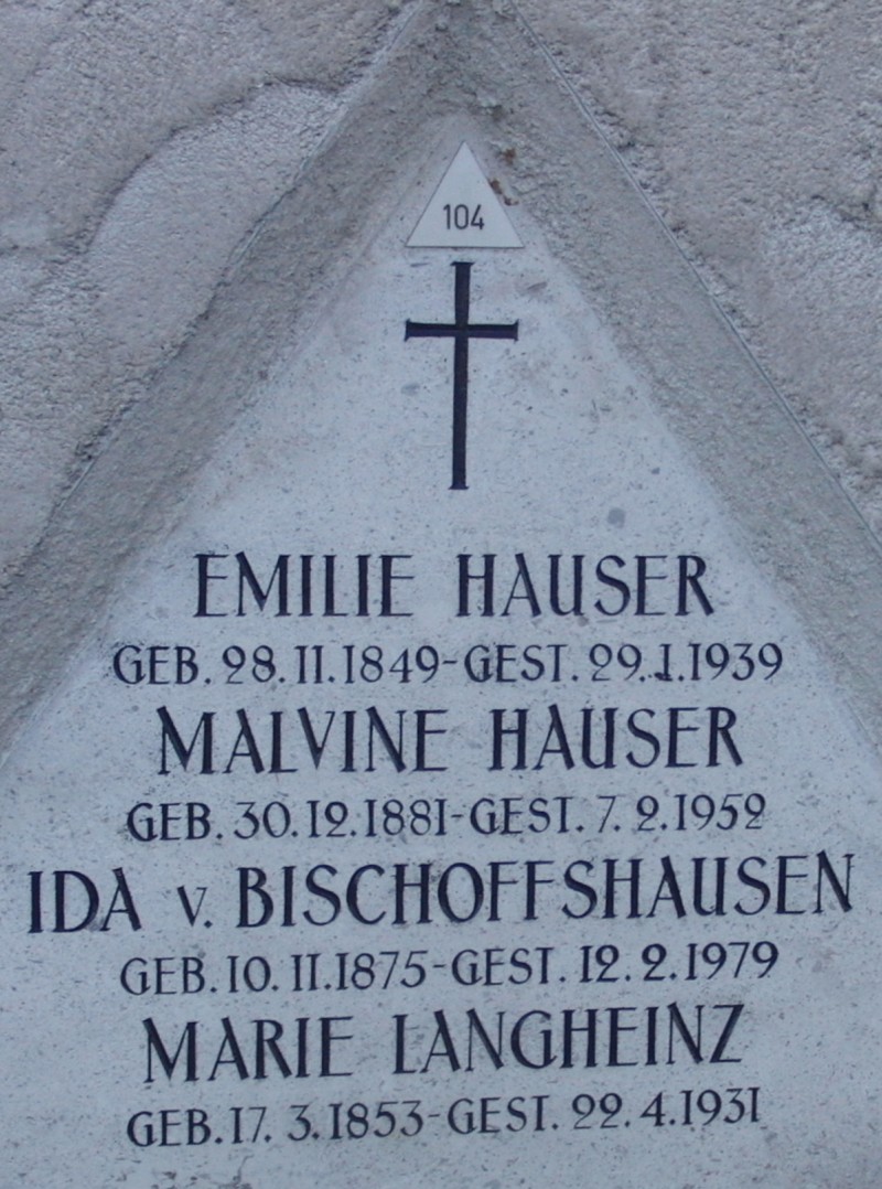 Hauser; von Bischoffshausen; Langheinz