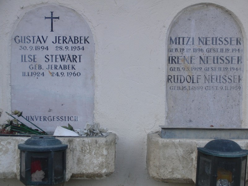 Jerabek; Stewart geb. Jerabek; Neusser