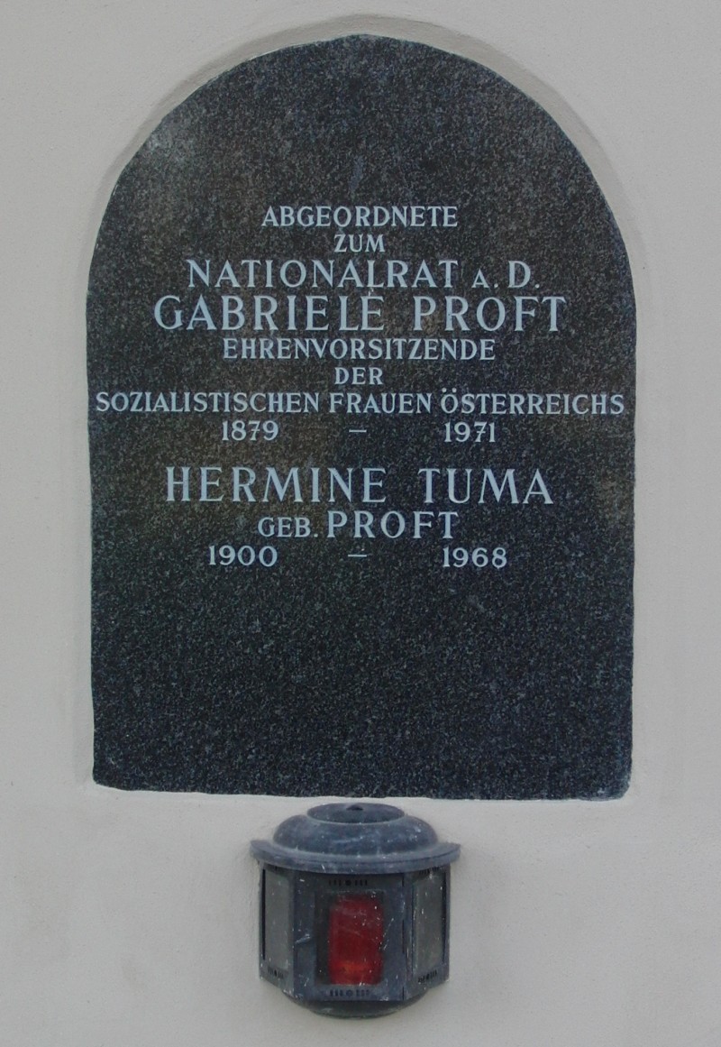Proft; Tuma geb. Proft