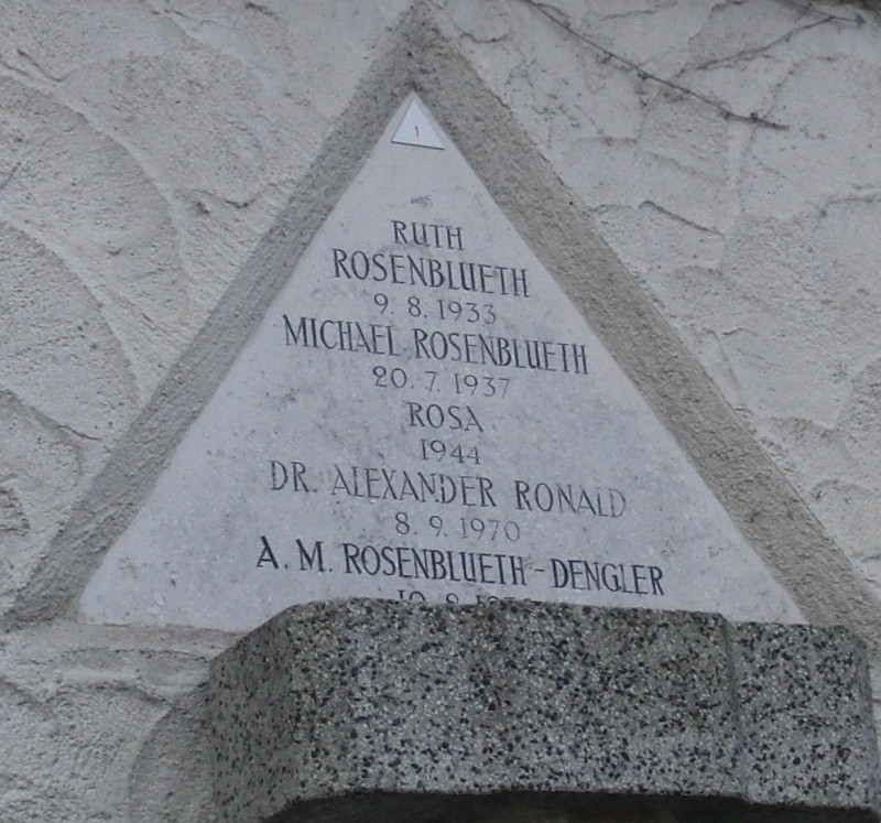 Rosenblueth; Rosenblueth-Dengler; Ronald